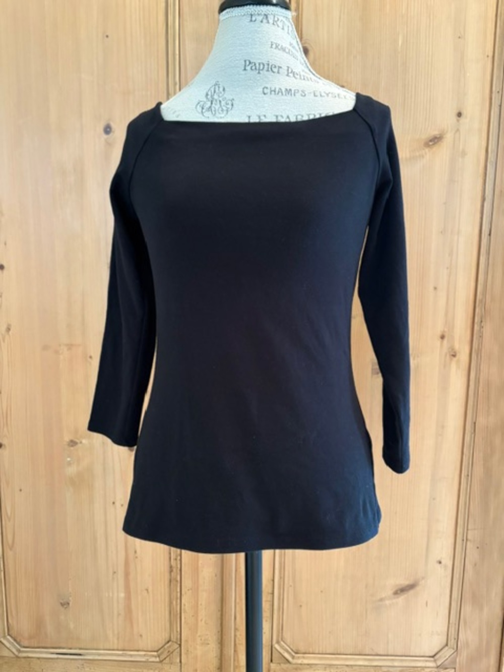 J Crew Classic Black Women’s Top